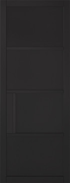 Image of CHELSEA 4P Primed Black Internal Doors