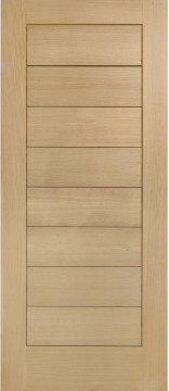 Image of Modena Grooved Engineered Oak Door