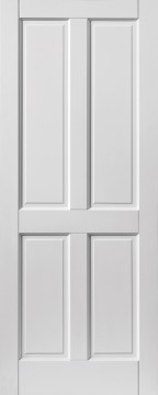 Image of Colonial 4 Panel Extreme Prefinished White Door
