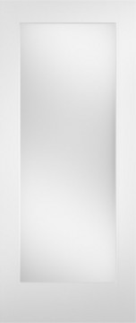 Image of Pattern 10 Double Glazed White Primed Tricoya Door