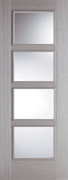 Image of Vancouver Glazed Light Grey Door