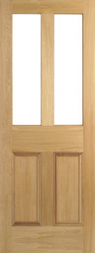 Image of MALTON Unglazed Unfinished Oak Internal Door