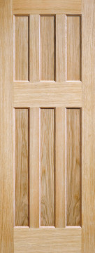 Image of 1960 DX FD30 Unfinished Oak Door