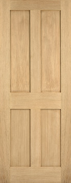 Image of LONDON Unfinished Oak Interior Door