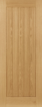 Image of Ely Crown Cut Oak Door