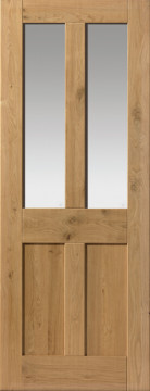 Image of Rushmore Shaker Clear Glazed Oak Door