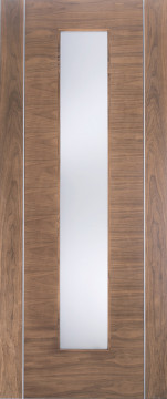 Image of Alcaraz Glazed Walnut Flush Door