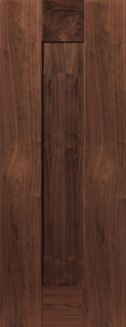 Image of Axis Panelled Walnut Door